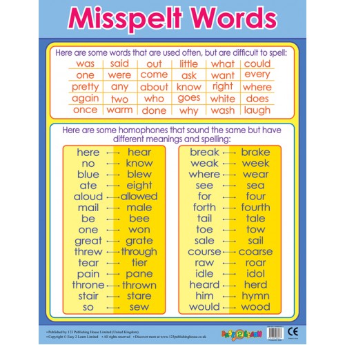 Misspelt Words