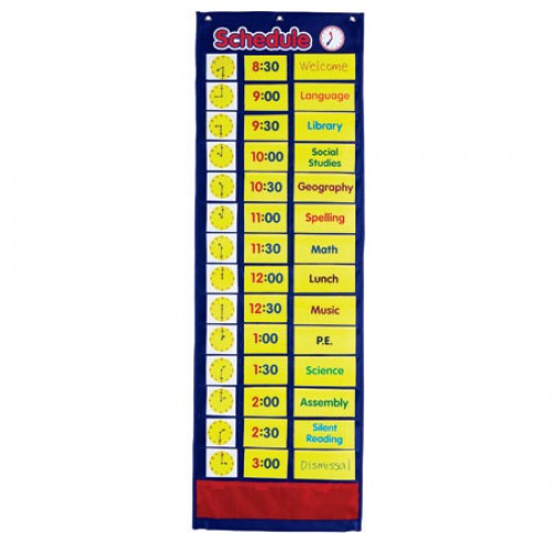 Daily Schedule Pocket Chart 