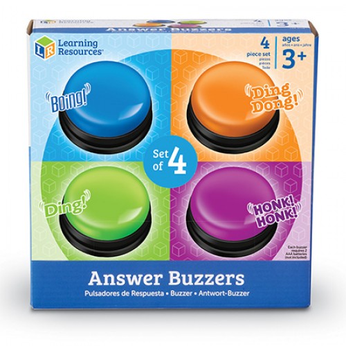 Answer Buzzers, Set of 4
