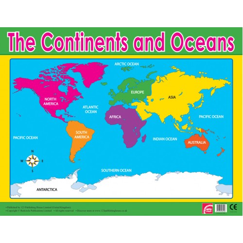 The Continents and Oceans 